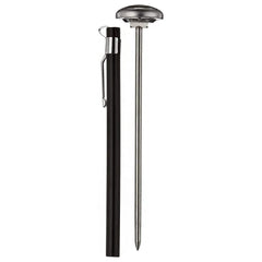 SYGA Pocket Thermometer, Waterproof, 5" Stem, 1" Dial, -10/110 Celsius