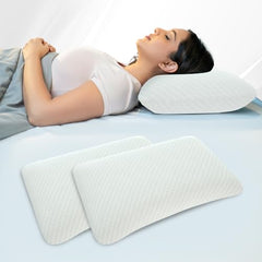 WELLGIVER Cervical Butterfly Pillow | Orthopedic Memory Foam for Neck & Shoulder Pain | Ergonomic Contour Design | Dual Height Support | Side Sleeper Pillow with Arm Rest - Pack of 1