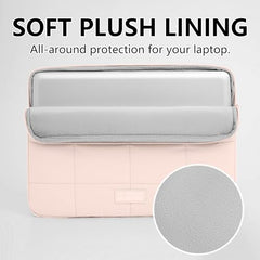 Linpr Puffy Laptop Sleeve 15-16 Inch, Laptop Carrying Case, Matte Blue