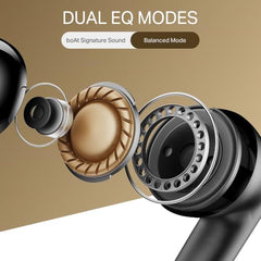 boAt Airdopes 141 Gen 2, 4 Mics ENx Tech, 48 Hrs Playback, Free Music Streaming, Fast Charge, Low Latency, IPX4, v5.4 Bluetooth Earbuds, TWS Ear Buds Wireless Earphones with mic (Active White)