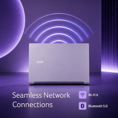Acer Aspire Lite Intel Core i3/Core 3 14th Gen-100U Processor, Office 2024 + M365 Basic, 8GB RAM/256GB SSD, 15.6"/39.62 cm, FHD IPS Display,Win11Home, Steel Grey, 1.59Kg, AL15-53, Thin & Light Laptop