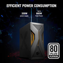 ASUS T500 (2026),Intel Core 5 210H(i5-14th Gen),RTX 3050-6GB,16GB RAM,1TB SSD,Windows 11,M365 Basic(1Y)* Office 24,Gray,5.9 Kg,with Gaming RGB Keyboard & Mouse(USB),T500MV-05210H006WS,Gaming Tower PC