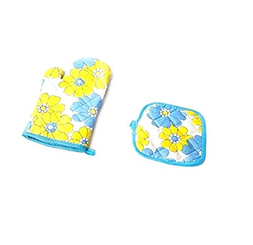 SYGA Set of 2 Cotton Heat Proof Microwave Oven Gloves