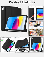 Amazon Basics Case for iPad Pro 11" 4/3/2/1 (2022/2021/2020/2018), Blue