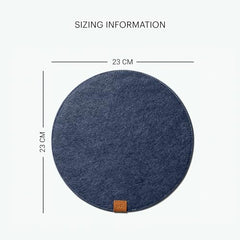 DailyObjects Orb Mouse Pad | Extended for Laptop, for PC, and Wireless Mouse | Handcrafted | Anti-Slip, Anti-Skid | Large Premium Vegan Leather Finish for Home, Office, Gaming - Tan