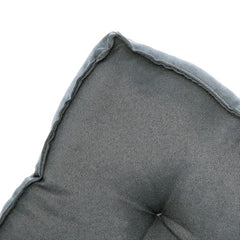Kuber Industries Chair Pad|Chair Cushion Pad|Chair Cushion for Office Home or Car Sitting|Pack of 2 (Grey)