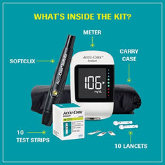 Accu-Chek Instant Meter with 10 strips + Accu-Chek Instant 50 Strips