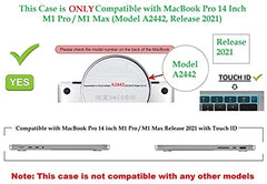 ENTHOPIA 13 to 14 Inches Folio Laptop Case Cover Vegan Leather Compatible for MacBook, Lenovo, Hp, Dell &Other Notebooks - Plain Cork