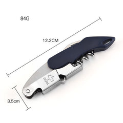SYGA Three in one Wine Opener,Bottle Opener Made of Stainless Steel Black