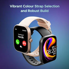 boAt Ultima Regal w/ 2.01”(5.10 cm) Crystal-Clear AMOLED Display, 1000 NITS Brightness,Premium Metal Body, Functional Crown, 100+ Sports Modes, Fitness Smart Watch for Men & Women (Steel Black)