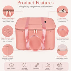 Storite 2 Pack Moisture Proof Nylon Underbed Storage Bag For Clothes Large | (54 x 46 x 28 cm) - BlackRed, Rectangular