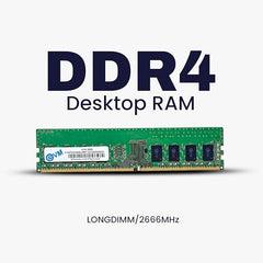 EVM 8GB DDR4 Desktop RAM 3200MHz | Long-DIMM – 1.2V Low Voltage |288-PIN Pin, Intel & AMD Compatible | High-Speed PC Memory Upgrade | 10 Year Warranty (EVMT8G3200U88P)