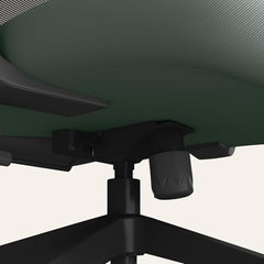 Interio by Godrej Curv Premium Mesh Wide Back Ergonomic Chair | Work from Home/Study Chair | 1-Year Warranty | Height Adjustable Chair | Heavy Duty PP Base | DIY Installation, Black