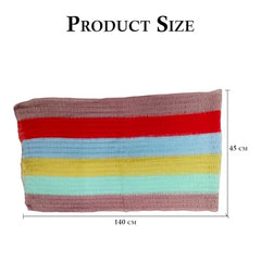 MOMISY Baby Photography Photoshoot Props Breathable Blanket Swaddle Polyester Wrap-Rainbow