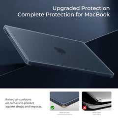 EooCoo Case for Apple MacBook Air 13.6 inch Cover M5 M4 M3 M2 Matte Texture
