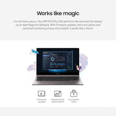 SAMSUNG 990 EVO Plus SSD 1TB, PCIe 4.0 x4 M.2 2280, Speeds Up-to 7,250MB/s, Upgrade Storage for PC/Laptops, HMB Technology and Intelligent Turbowrite (MZ-V9S1T0B/AM)