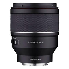 Samyang AF 85mm F1.4 FE II Lens for Sony E, Black