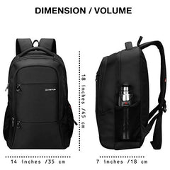 Cosmus Darwin 29 litres Office Backpack - Sleek Everyday use Backpack - Black