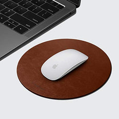 DailyObjects Large Premium Vegan Leather Desk Mat|Anti-Skid|Anti-Slip|85*45cm|Reversible Desk spread Turf Desk/Laptop Mat for Work from Home/Office/Gaming- Extended mouse pad and keyboard desk pad-Tan