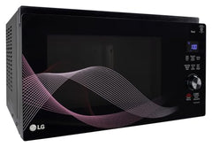LG 32 L, Convertible Microwave Oven with Air Fry, Charcoal Lighting Heater, Wi-Fi Enabled (MJEN326UHWF, Black, Motorised Rotisserie, 60 Air Fry Recipe, 40 Scan to Cook Recipes & 431 Auto Cook Menu)