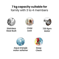 IFB 8 Kg 5 Star with Deep Clean® Technology, AI Powered, Fully Automatic Top Load Washing Machine (TL801MG1, ActivMix, Aqua Energie, Med Grey)