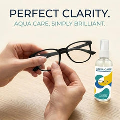 AQUA CARE Premium Lens Cleaner Spray 100ML X (PACK OF 3) – Remove Scratch, Dust & Smudge | Cleans Fingerprints, Dust, Oil from Eyeglasses, Sunglasses, Camera Lenses, Laptops, and Smartphone Screens