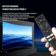 ETZIN Mini Wireless Keyboard,H20 with Touchpad, Colorful Backlit Small Wireless Keyb-oard,Full Size Touchpad, Handheld IR Remote Keyboard for Android TV Box Windows etc (EPL-600KM)