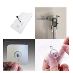ANCHARA Wall Hooks, Nail Hook for Hanging Coat, Hat,Towel Robe Hook Rack Wall Mount- Bathroom and Bedroom Hooks for Wall Without Drilling (Pack of 20pc)