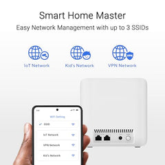 ASUS ZenWiFi BD5 WiFi 7 Mesh Router - 5,000 sq. ft., 5Gbps (2 Pack)