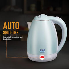 KENT Bliss Electric Kettle | 1500W Power & 1.5L Capacity | Cool Touch Exterior Body & SS 304 Inner Body | 5 Minutes Fast Boiling | Overheat & Dry Boiling Protection | LED Light Switch | Auto Shut-OFF