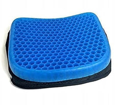 1Pc Egg Gel Seat Cushion for Office & Car, Home โ Cooling Gel Technology with Memory Foam โ Silicone Rubber Seat Pillow, Comfort & Support for Sciatica, Back, Tailbone Pain Relief ((Pack of 1 ))