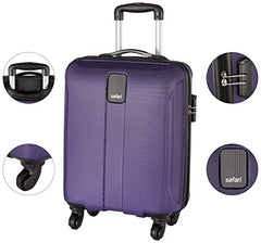 Safari Cabin Thorium Neo 8 Wheels Set of 2 (+ Medium) Trolley Bags, Hard Case Polycarbonate, 360º Spinner Wheeling Luggage for Men & Women, Travel Bag Suitcase, Dusk Green