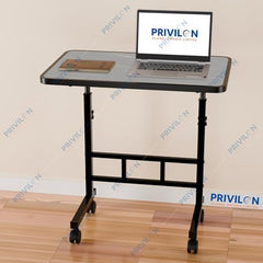 PRIVILON INNOVATION Office Table for Home/Writing Desk for Office/Folding Table for School/Folding Study Table/Work Table - Multipurpose Hight Ajustable Table Hardware (Black Hight Ajustable)