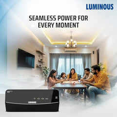 Luminous Power Sine M 1100 Sine Wave Inverter Ideal for Home,Office & Shops | 900VA Inverter | Reliable Power Backup | High Performance| Easy Installation | 36 Months Warranty