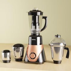 Lifelong 750 Watt Mixer Grinder for Kitchen | 4 Jars 750 Watt Mixie with Chutney Jar,Jar for Shakes,Wet Grinding and Juicer |Blender for Juices & Shakes| 1 Year Warranty with Pan India Service