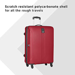 Safari Cabin Thorium Neo 8 Wheels Set of 2 (+ Medium) Trolley Bags, Hard Case Polycarbonate, 360º Spinner Wheeling Luggage for Men & Women, Travel Bag Suitcase, Dusk Green