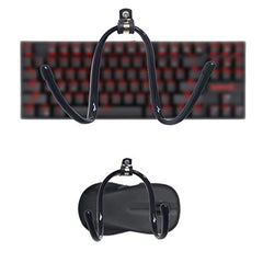 Pmsanzay Pack of 2, Keyboard Mouse Wall Mount Wall Holder Wall Rack - No Keyboard No Mouse