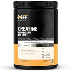 MyFitFuel Micronized Creatine Monohydrate (200 Mesh - Easily Absorbed by Body) | 400 gm, (Natural)