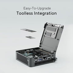 ASUS NUC 15 Pro Barebone Kit | Agent Computer, DIY Mini PC, 3Y Warranty