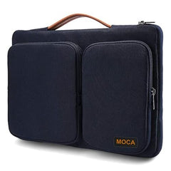 MOCA 360 Protective Laptop Sleeve 13.3 14 Inch for MacBook Pro 14 M1 Pro M1 Max 2021 A2442 Surface Laptop Studio Surface Book 3 2 ASUS VivoBook ZenBook Slim Case (13.3-14 Inch,Black)