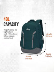 Lunar's Bingo - 48 L Laptop Bags | Laptop backpack for men | Laptop bag 15.6 inch | School bags | College bag for boys | Office backpack for men | Travel backpack with 1 Year Warranty