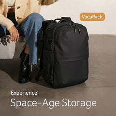 Acer VacuPack Vacuum Backpack I Fit Upto 17.3 Inch Laptops I Expandable Travel Backpack with Built-in Electric Vacuum Pump I TSA Lock I USB Charging Port I Wet Dry Pocket I Anti Theft Pocket