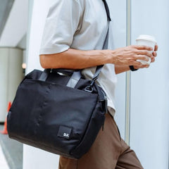 DailyObjects Unisex PET Deep Sea Ambit Messenger Bag (13L) For Office & Daily Use|100% Recycled |Stylish Shoulder Travel Bag |Fit Any Laptop Upto 14 Inch | Adjustable Straps & G-Hook Closure