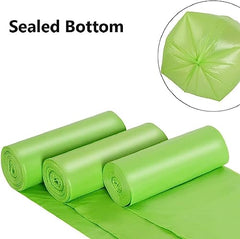 Clean India - Plastic Garbage Bags|6 Packs Of 30 Pcs | 19X21 Medium Disposable Garbage Trash Waste Dustbin Bags Of 54Cm X 48Cm (Ci19210008) - 180 Count