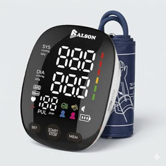Balson BL-BP-350 Automatic Digital Blood Pressure Monitoring Machine Device for Upper Arm | Large LED Display | Dual User 2×120 Memory | Irregular Heartbeat Detection | One-Touch Operation | Adjustable Cuff 22-42cm | Home BP Machine with 1 Year Warranty