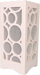 SYGA Royal Circle Design Table Lamp (25 x 10 x 10, White)