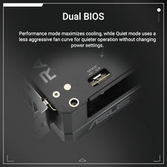 ASUS Dual Radeon RX 9060 XT 8GB GDDR6 Graphics Card, PCIe 5.0, HDMI 2.1b, DisplayPort 2.1a, 2.5-Slot Design, Axial-tech Fan Design, 0dB Technology