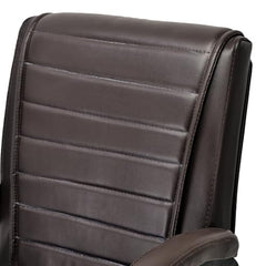 RATISON Special Director Principal Manager Office Visitor with arm Rest with Double Pipe Frame and Cushioned seat Back (2, Black, Double Pipe Frame)