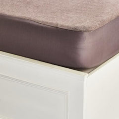Amazon Brand - Solimo Water Resistant Polyester Mattress Protector, Single Bed Size (72x36 inch), Coffee