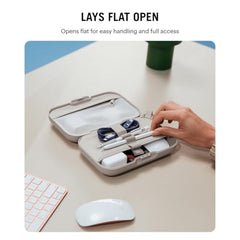 DailyObjects Vault Tech Kit Organiser for Canon EOS R50V | Compact Travel Case for Camera Cables, Chargers, Memory Cards & Accessories | Durable & Stylish Storage Pouch